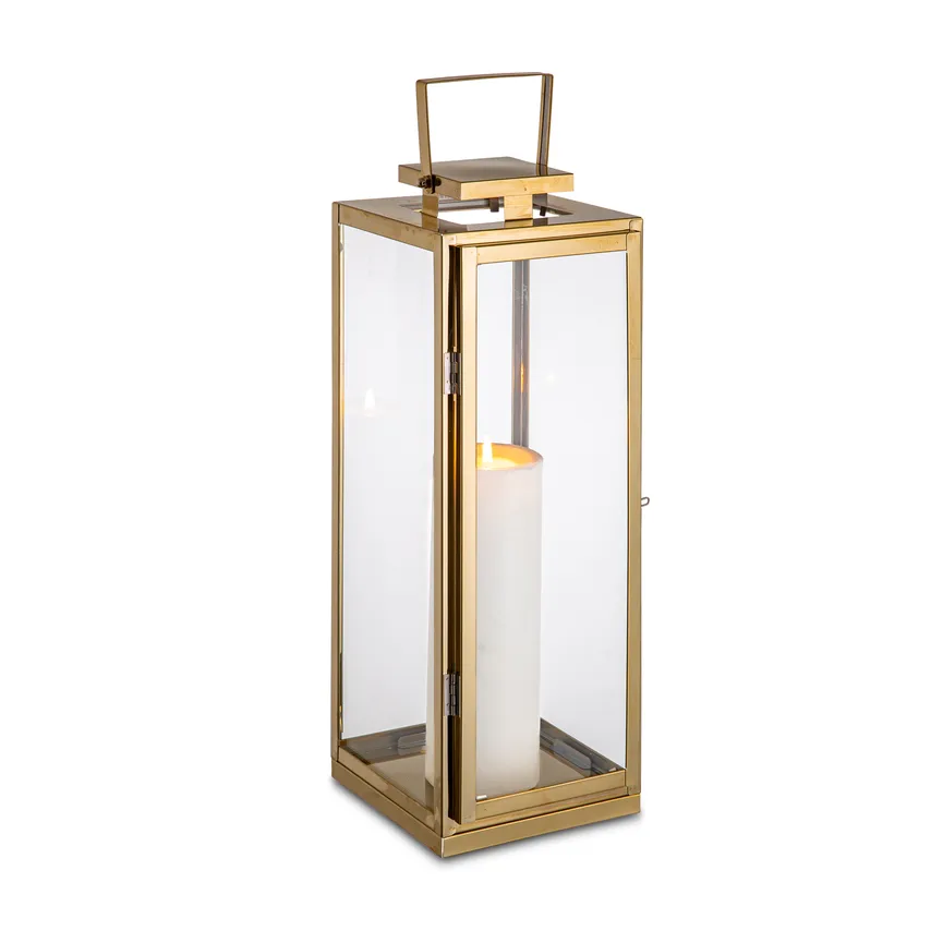 Laterne gold detail