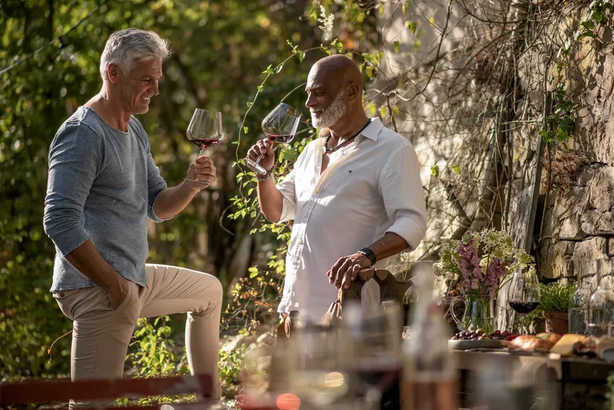 Burgunderglas "Vervino" 960 ml milieu