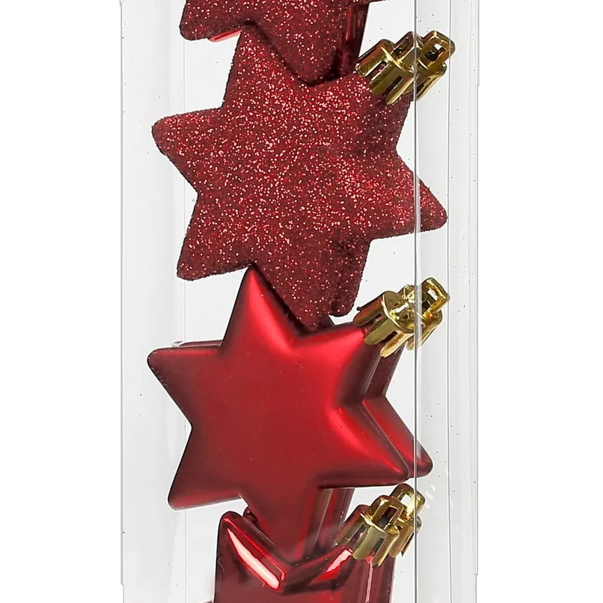 Hänger "Stern" 8er-Set material_farbe