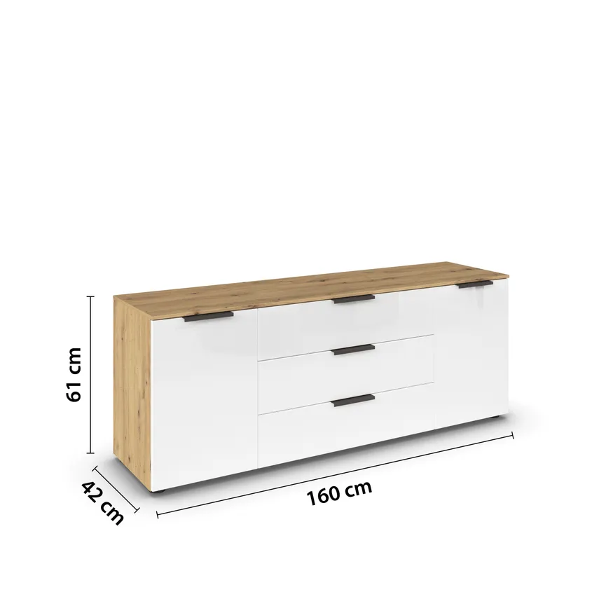 Lowboard 2T/3S detail