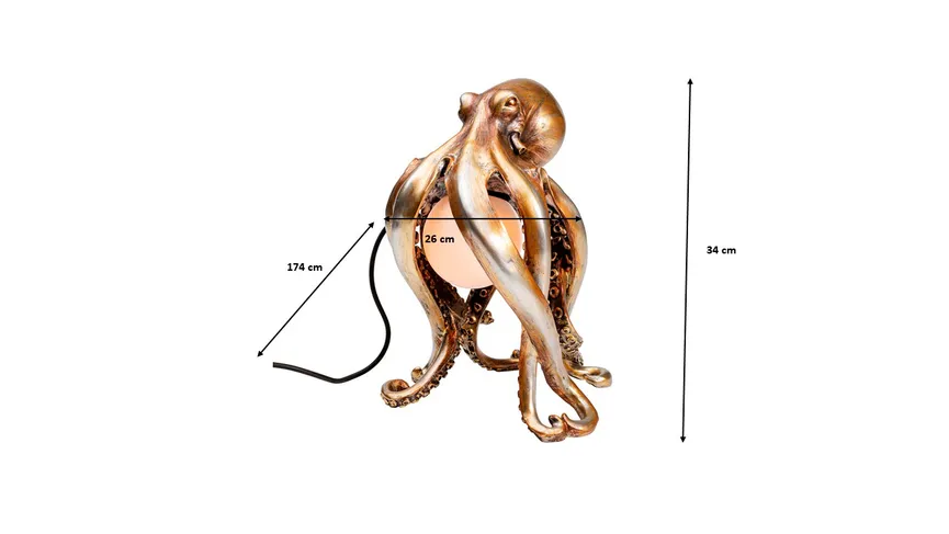 Tischleuchte "Animal Octopus" detail