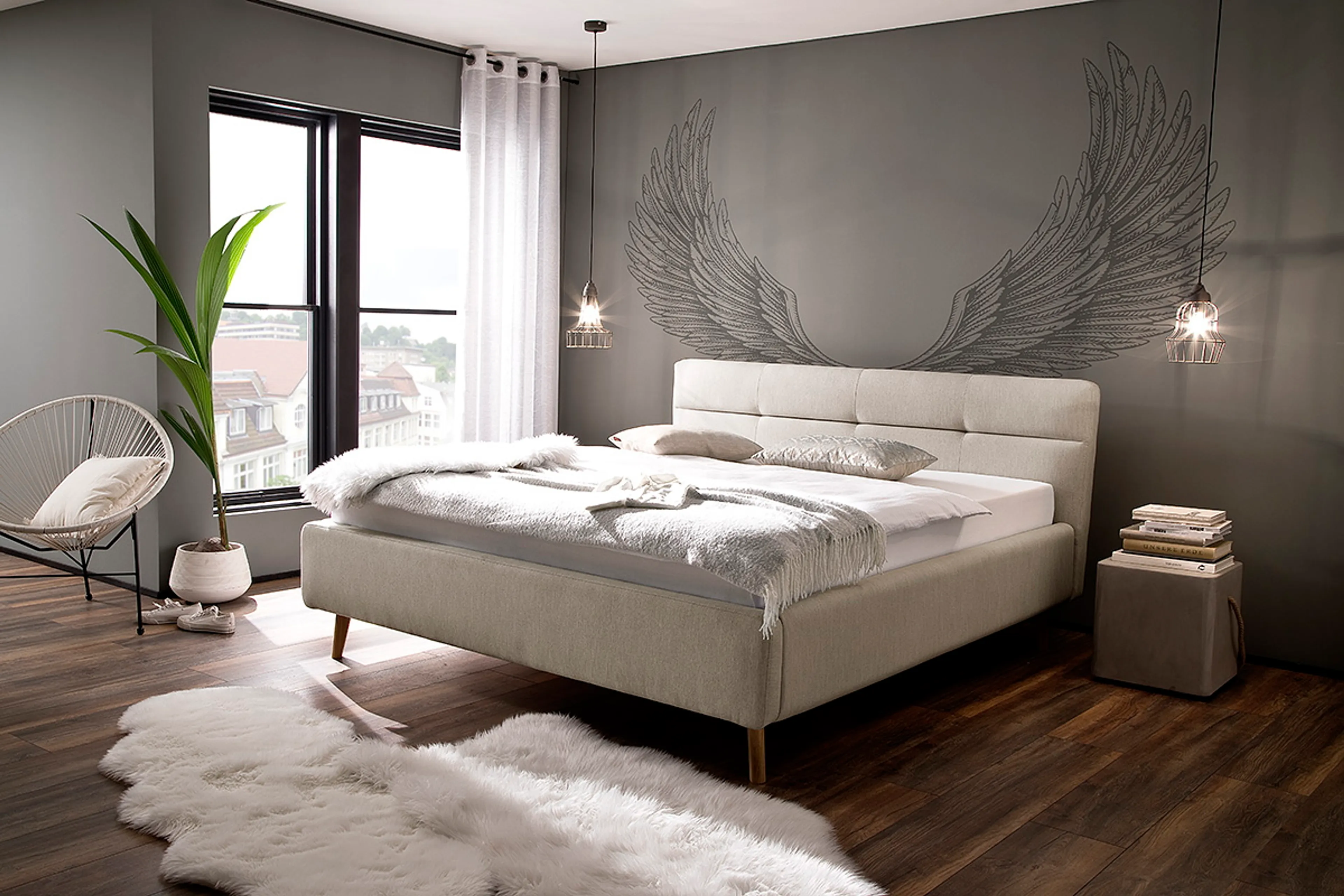 Polsterbett Lotte 180 x 200 cm