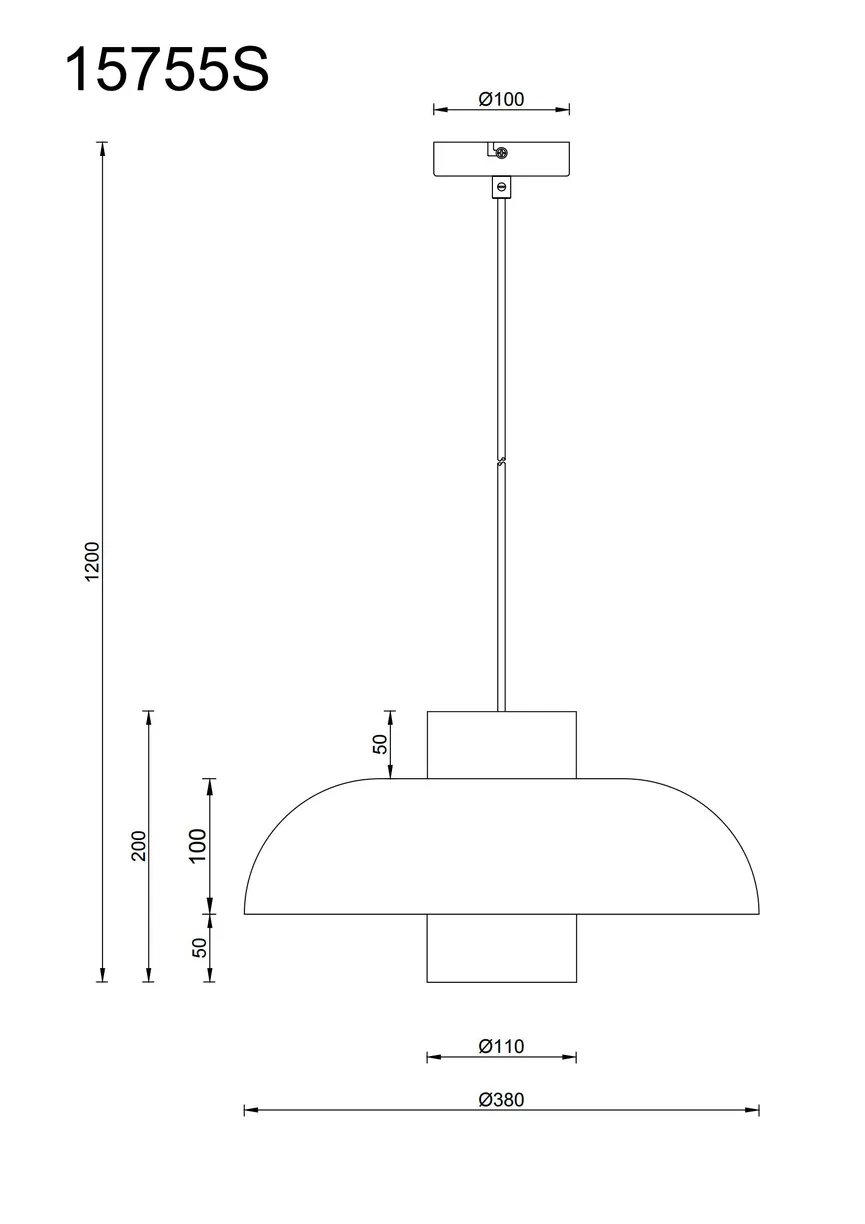 Pendelleuchte "Lowe" detail