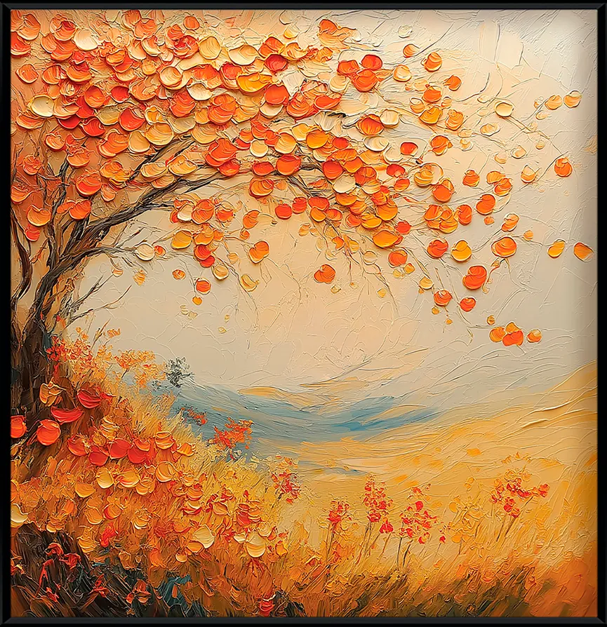 Wandbild "Autumn Tree" gold hauptaufnahme