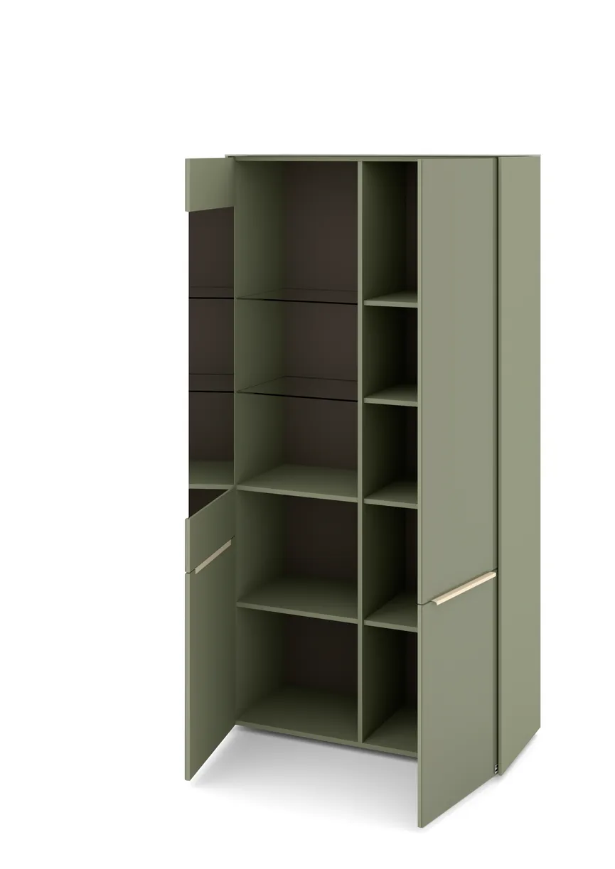 Vitrinenschrank detail
