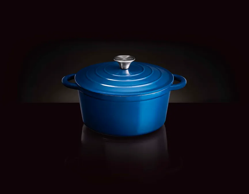 Bräter a. Gusseisen detail