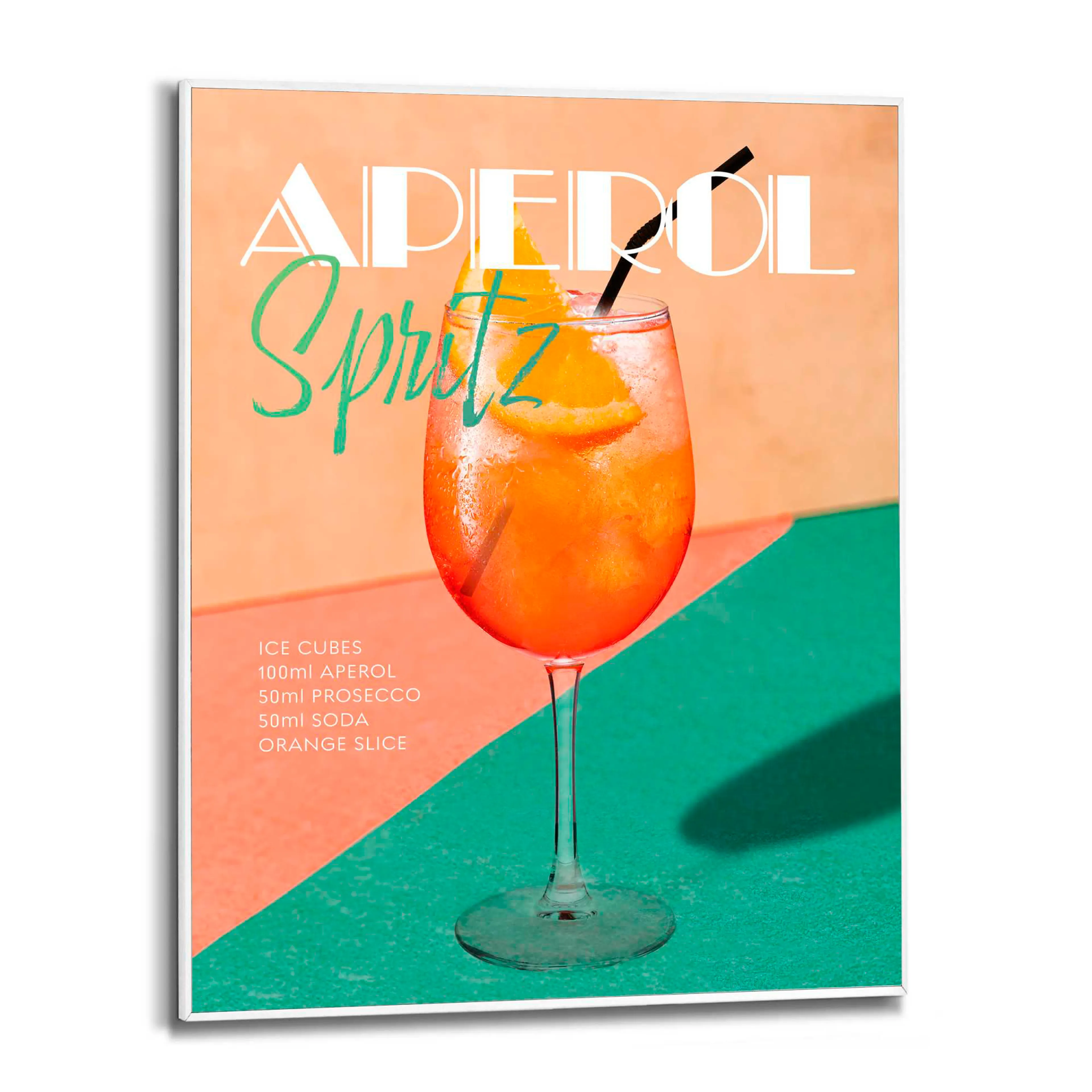 Wandbild 40 x 50 cm Aperol Time