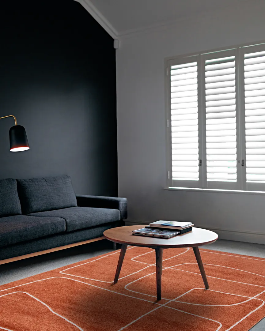 Designerteppich milieu