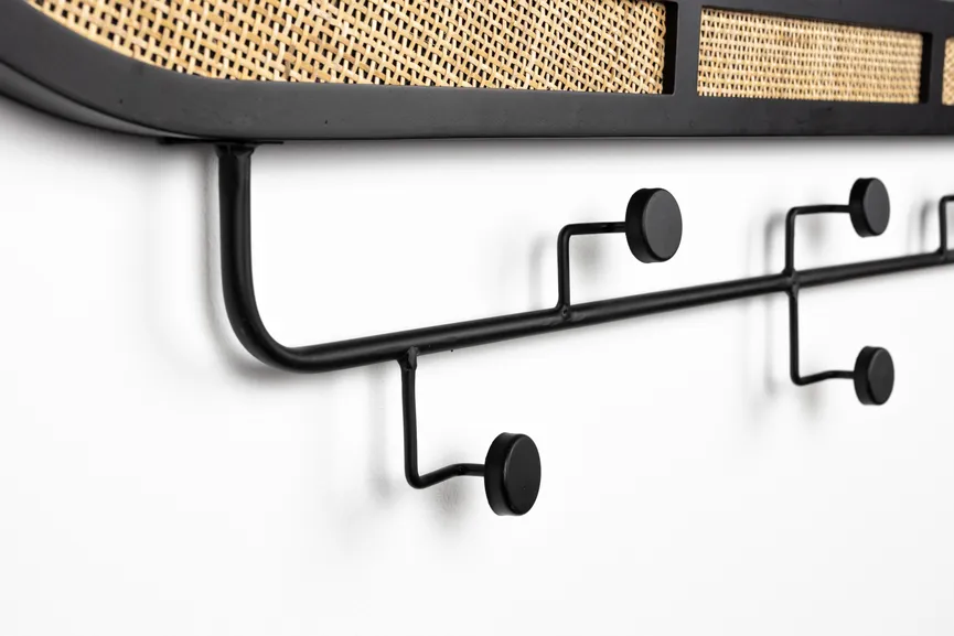 Wandgarderobe detail