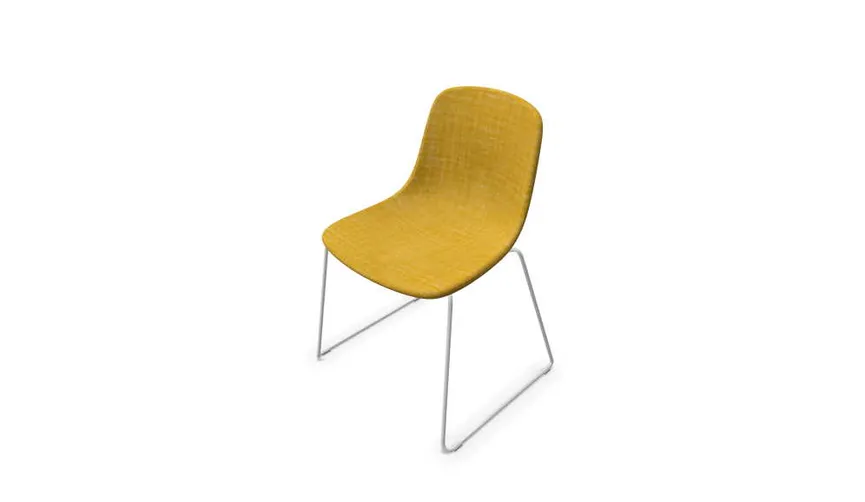 Stuhl Sled fully upholstered hauptaufnahme
