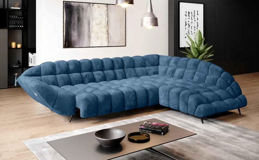 Ecksofa motorisch detail