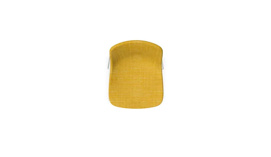 Stuhl Sled fully upholstered detail