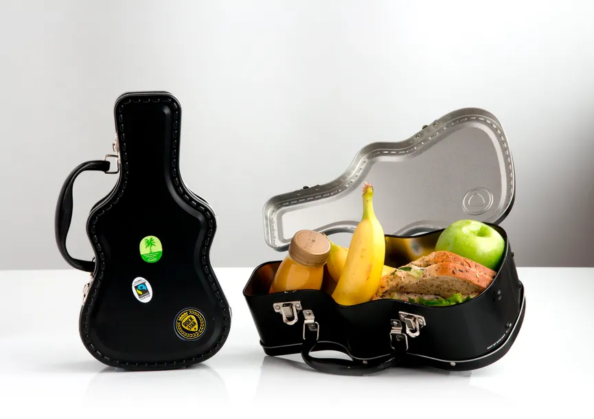 Lunchbox "Gitarrenkoffer" detail