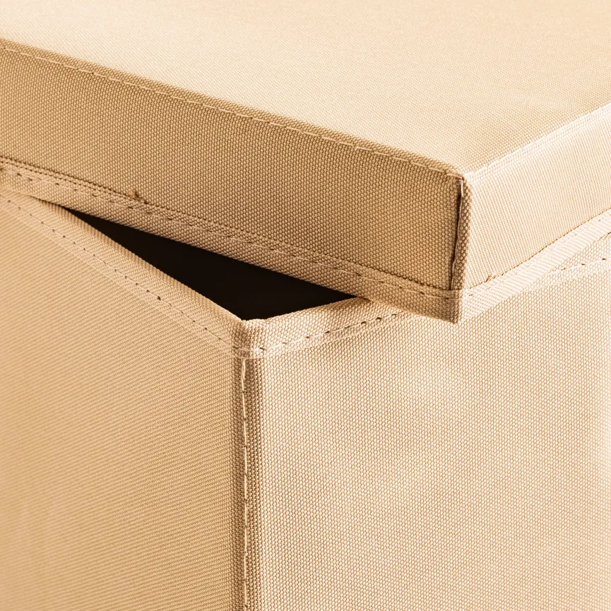 Aufbewahrungsbox beige detail