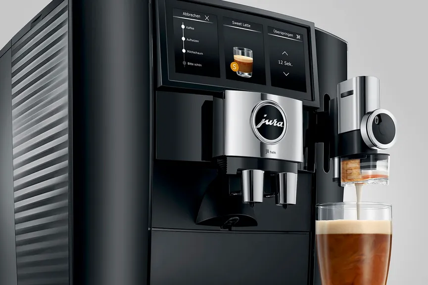 Kaffeevollautomat "J8 Twin" detail