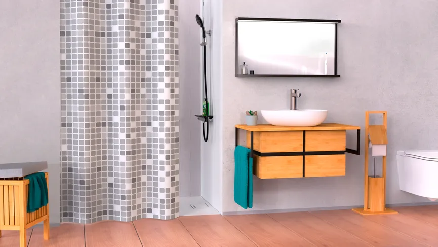 DV Mosaik grau 180x200 milieu