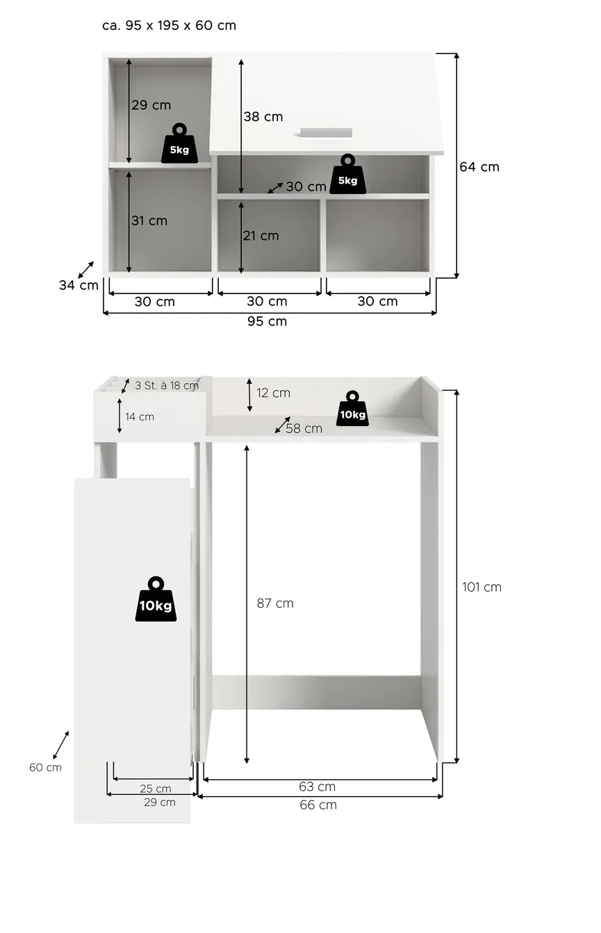 Waschmaschinenumbau-Set detail