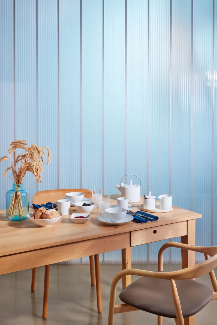 Frühstücksteller "Loft" weiß milieu