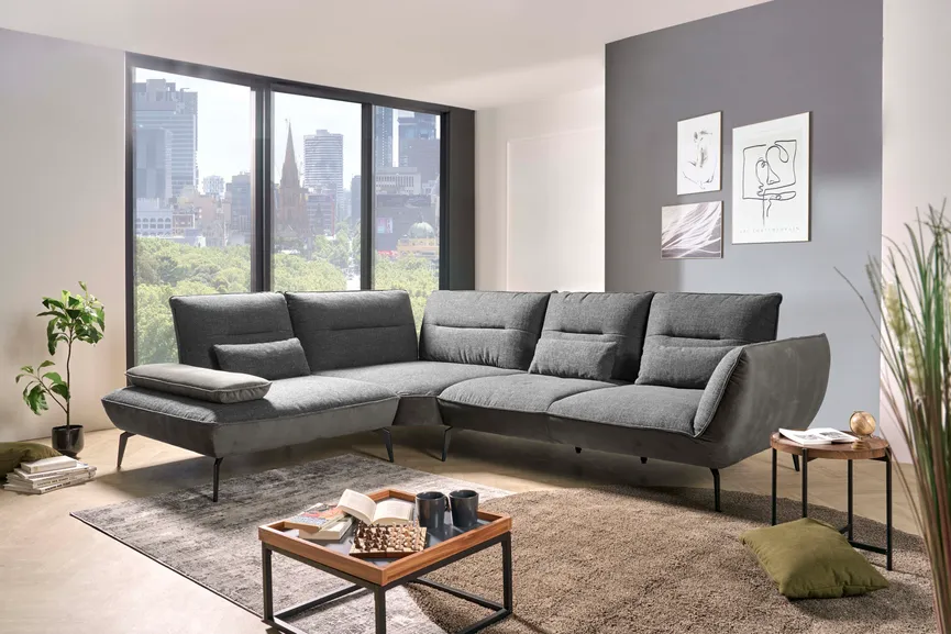Ecksofa groß detail