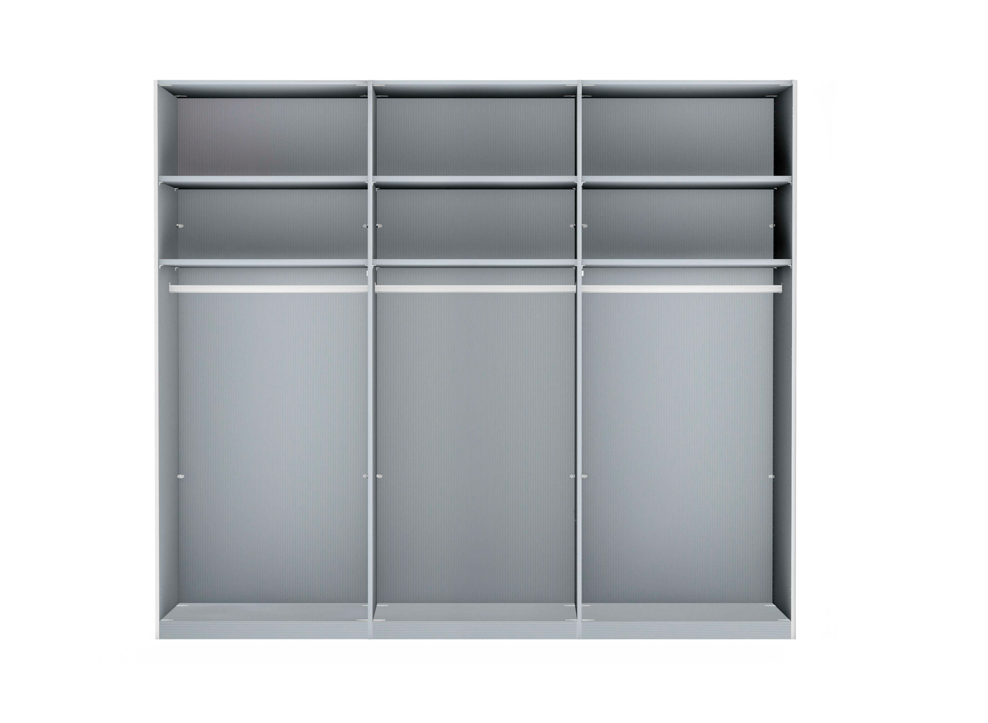 Schwebetürenschrank 3-trg. detail