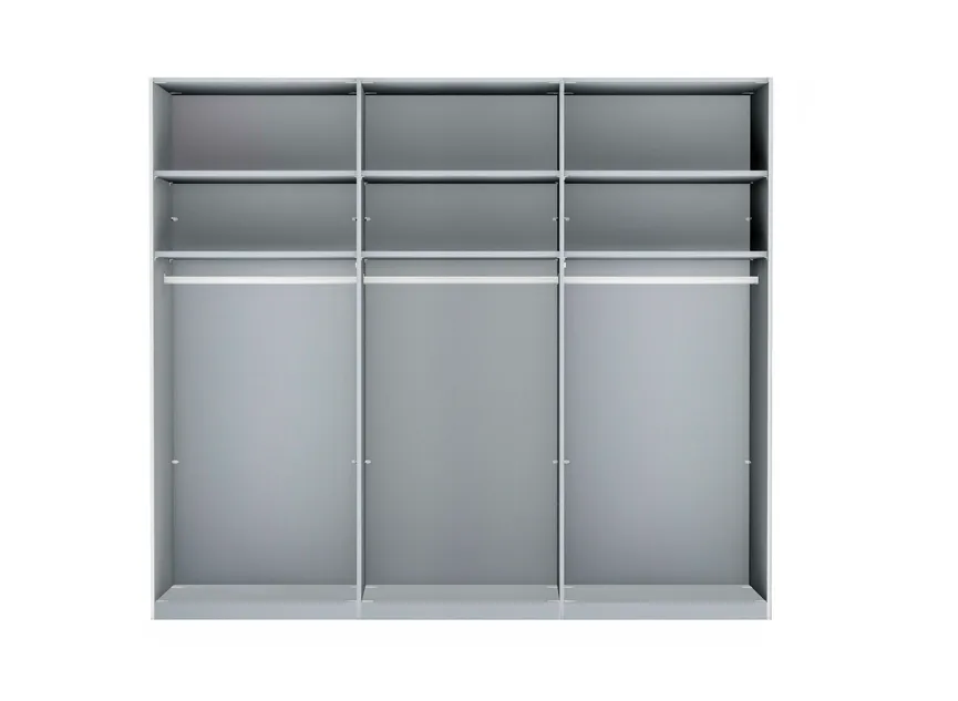 Schwebetürenschrank 3-trg. detail