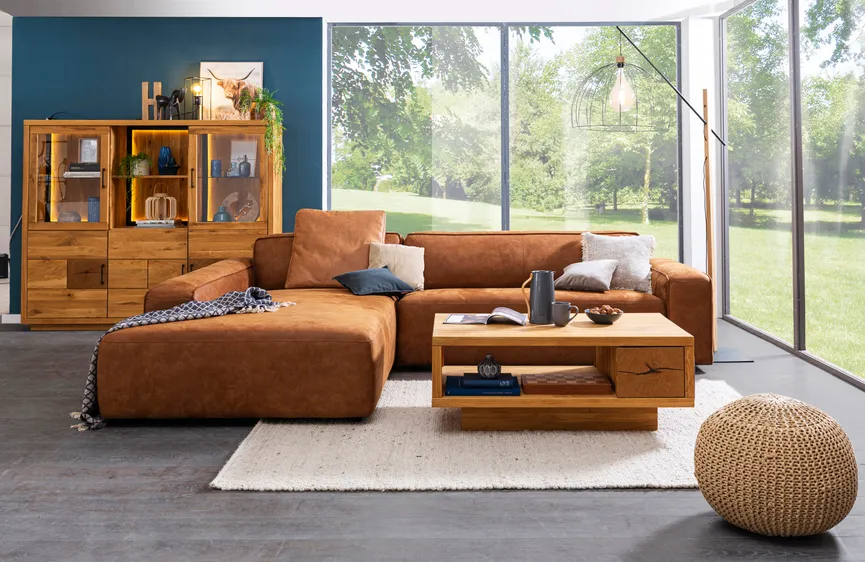 Poga+Motor schmal Longchair milieu