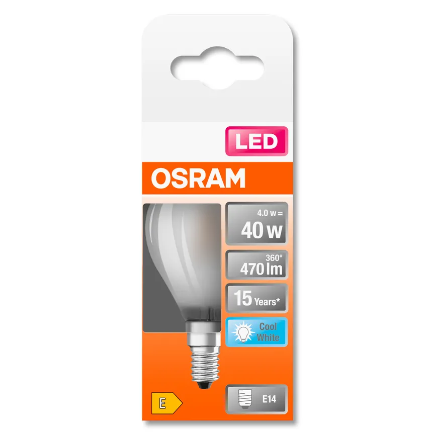 E14/4W LED Birne detail