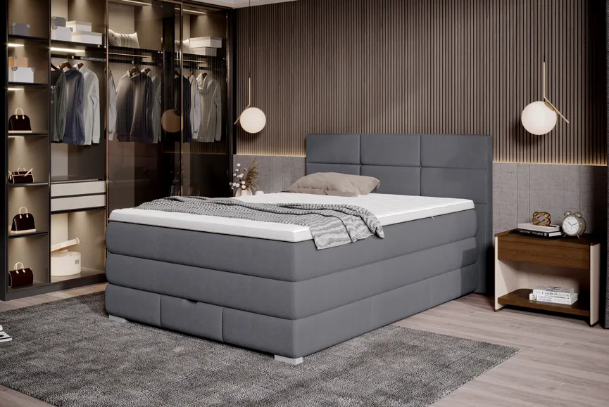 Boxspringbett 100x200 cm milieu