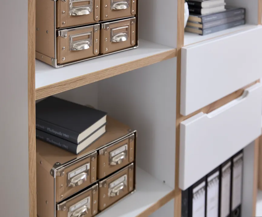 Büroregal detail