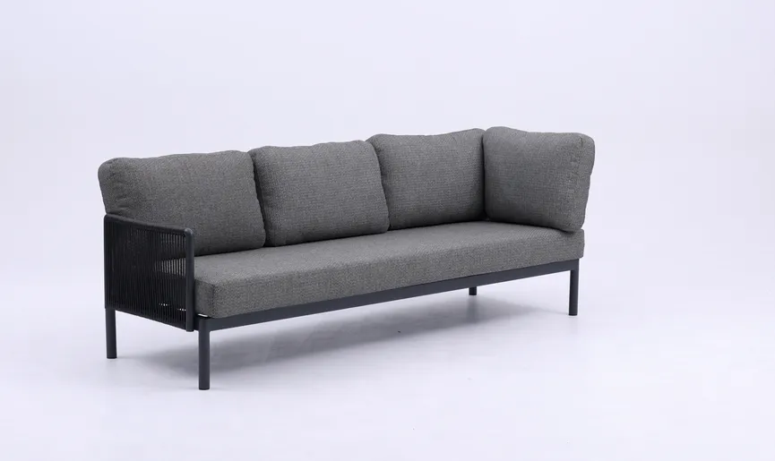 Lounge Charcoal Abschl. rechts detail