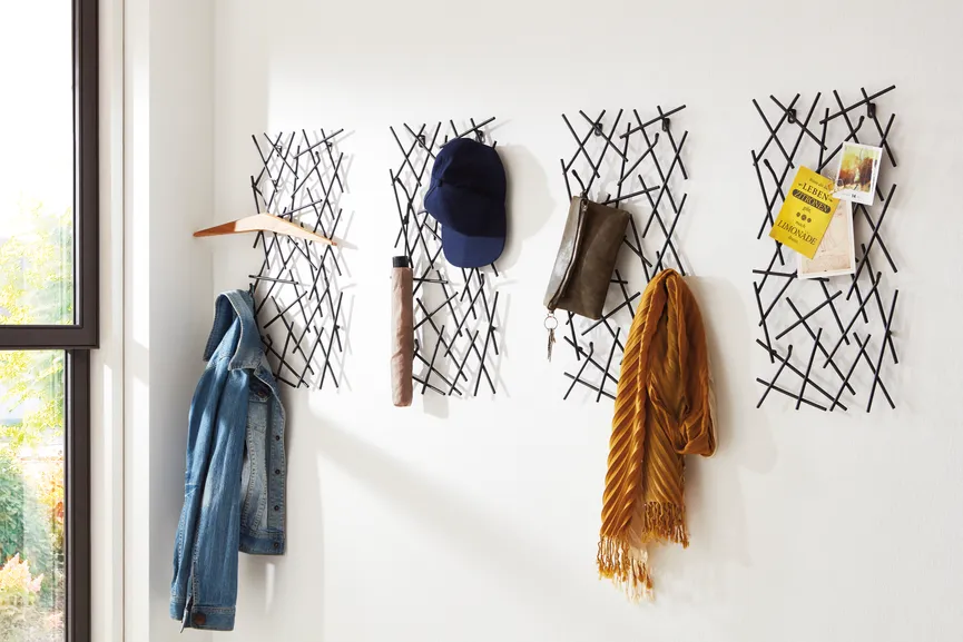 Wandgarderobe milieu