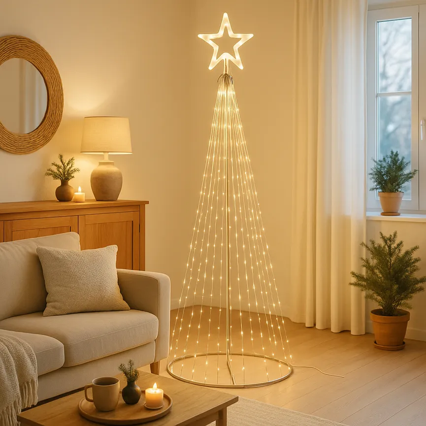 Dekoleuchte "Lichterbaum" milieu