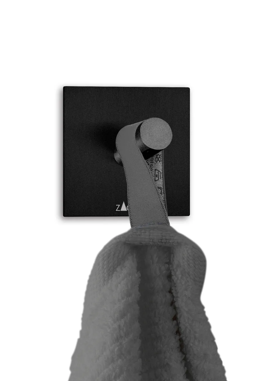 Handtuchhaken Peco schwarz detail