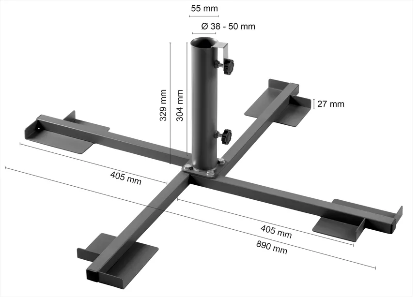 Plattenständer Plus detail