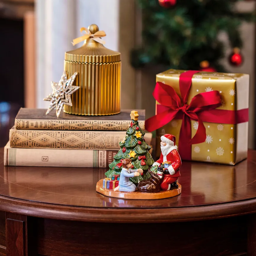 Windlicht "Christmas Toys" milieu