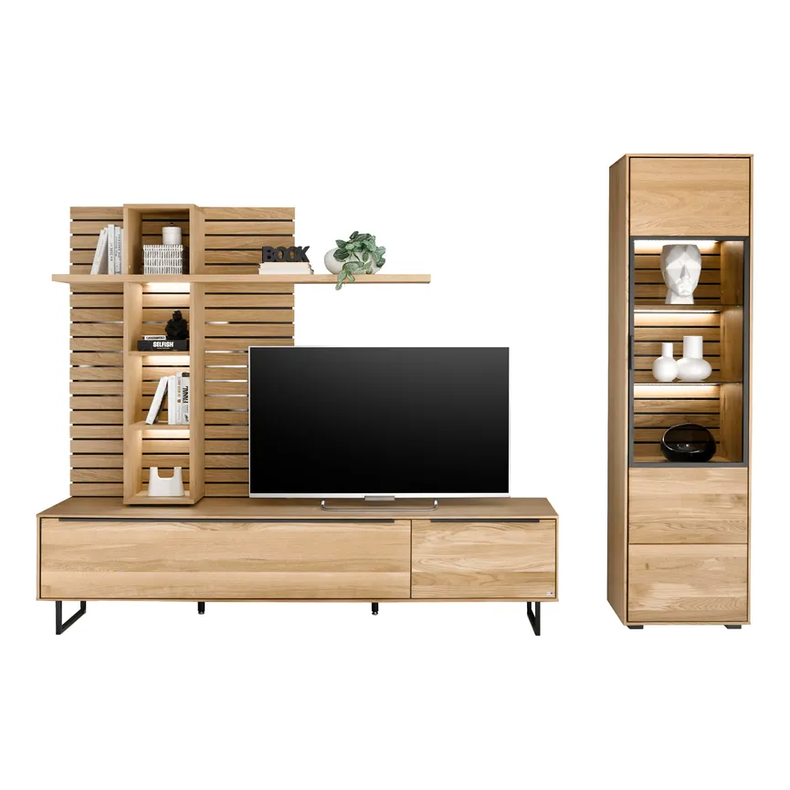 Wohnwand material_farbe