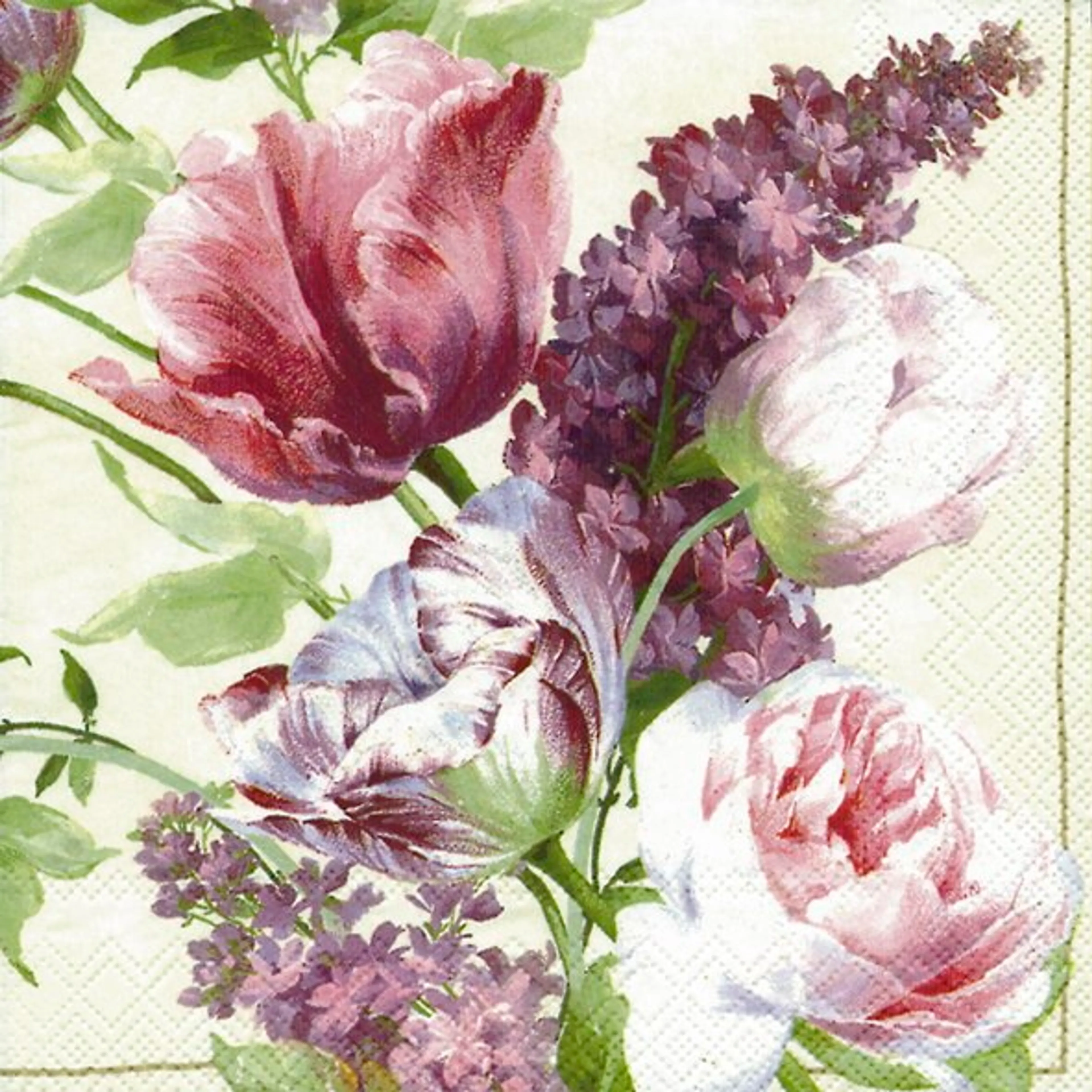 Serviette Elizabethan garden 20tlg.
