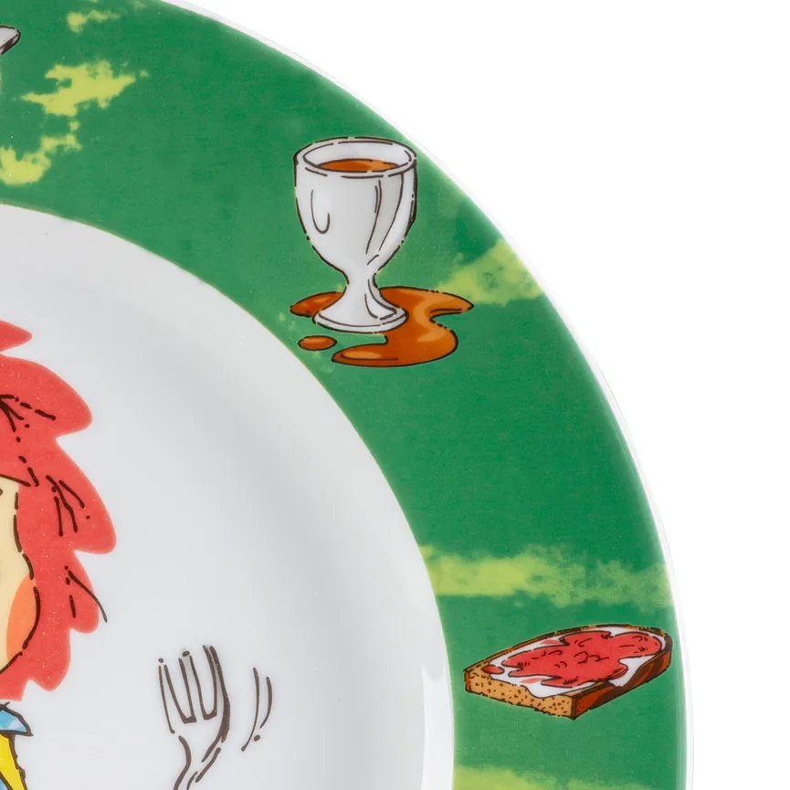 Speiseteller "Pumuckl" detail