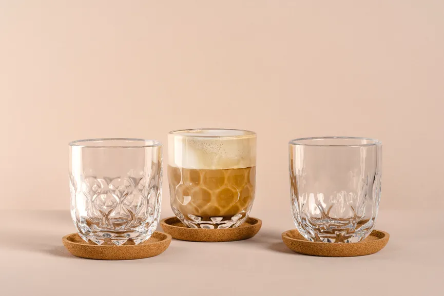 Korkuntersetzer "Gocce" detail