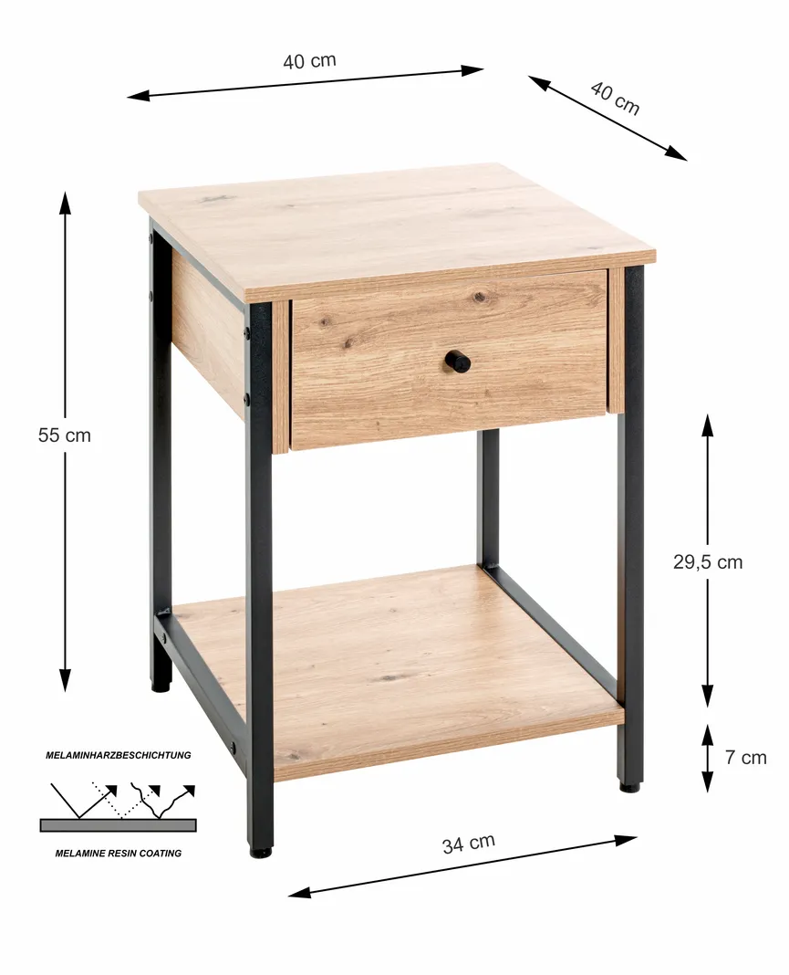 Beistelltisch detail