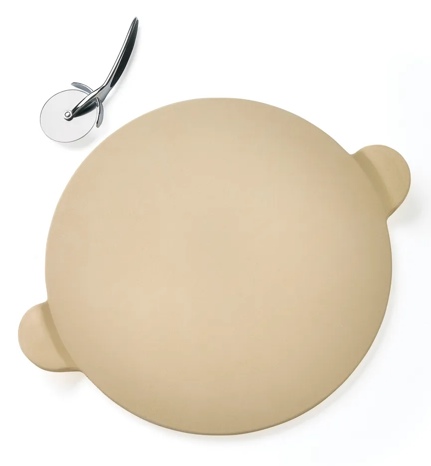 **PRO Pizzastein mit Schneider hauptaufnahme