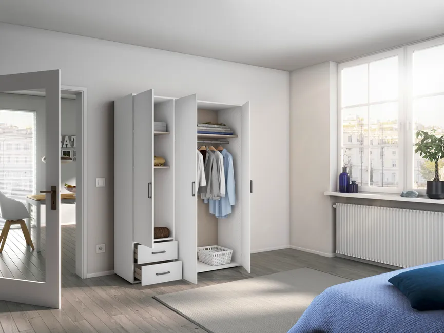 Drehtürenschrank 3-trg. milieu