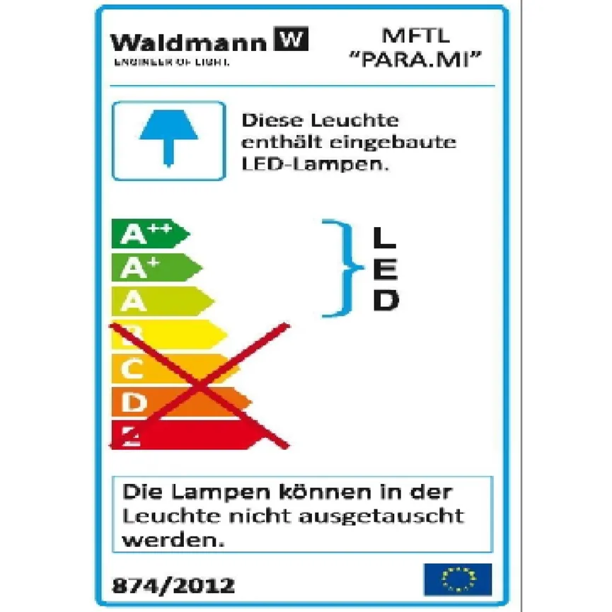 Schreibtischleuchte "PARA.MI" energielabel