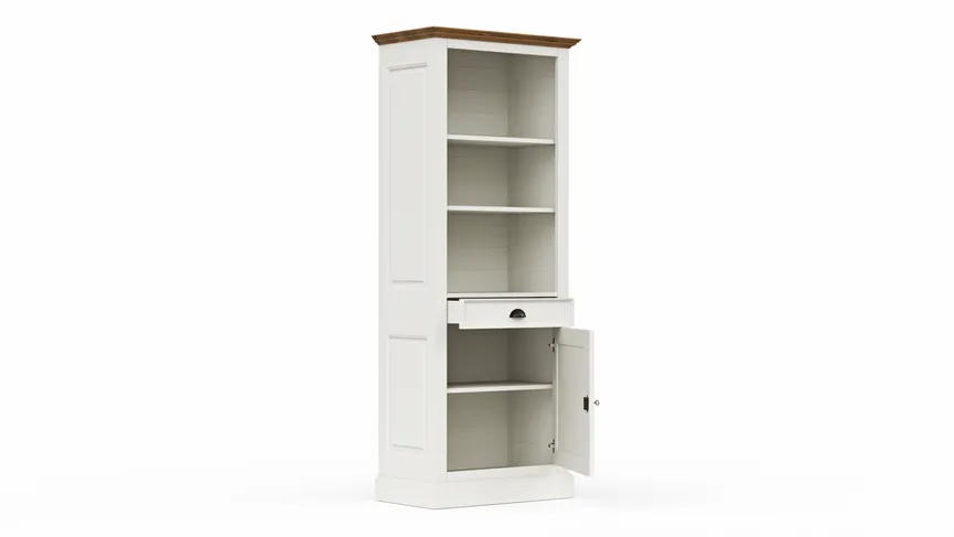 Bücherschrank detail