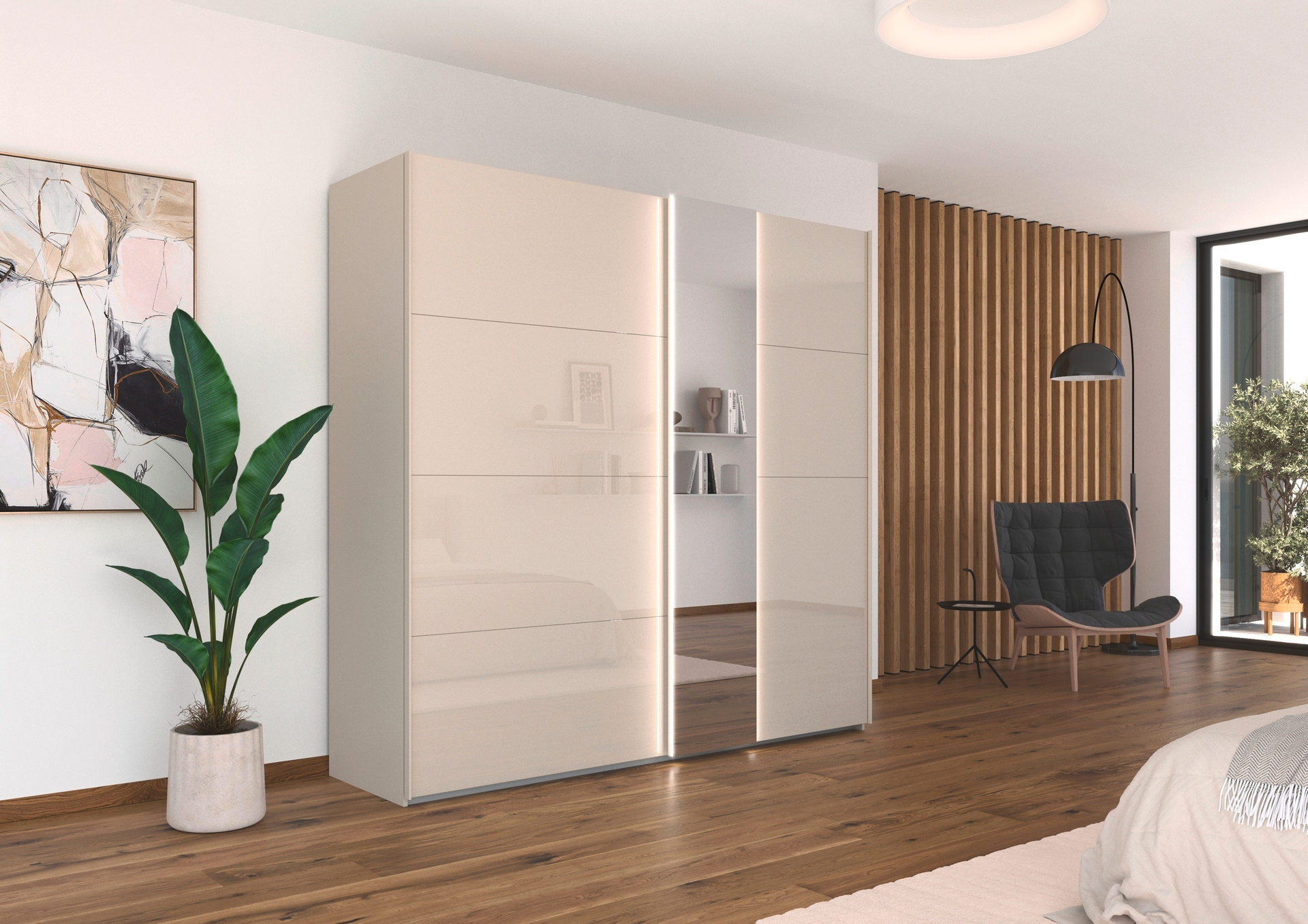 Schwebetürenschrank