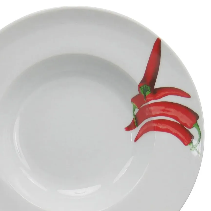 Pastateller "Europa" Chili detail
