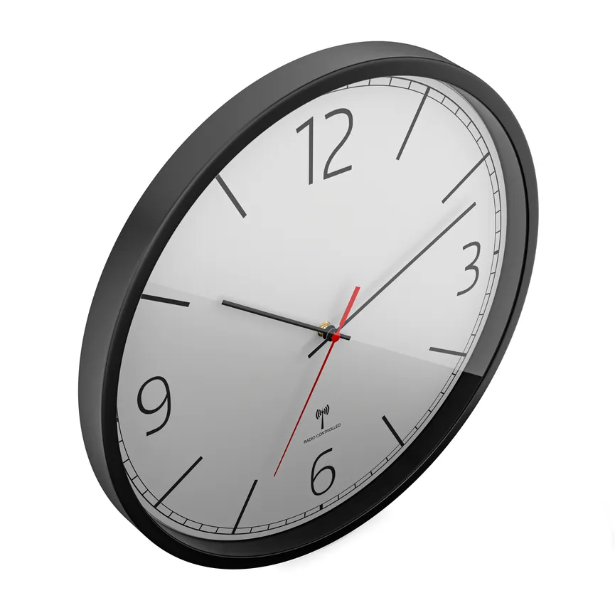 Funk-Wanduhr detail