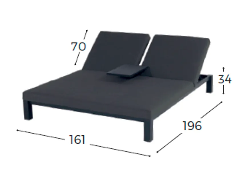 Doppelliege detail