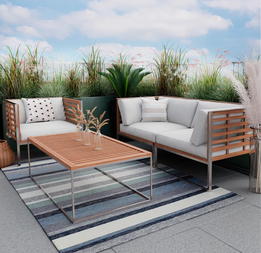 In-/Outdoorteppich milieu