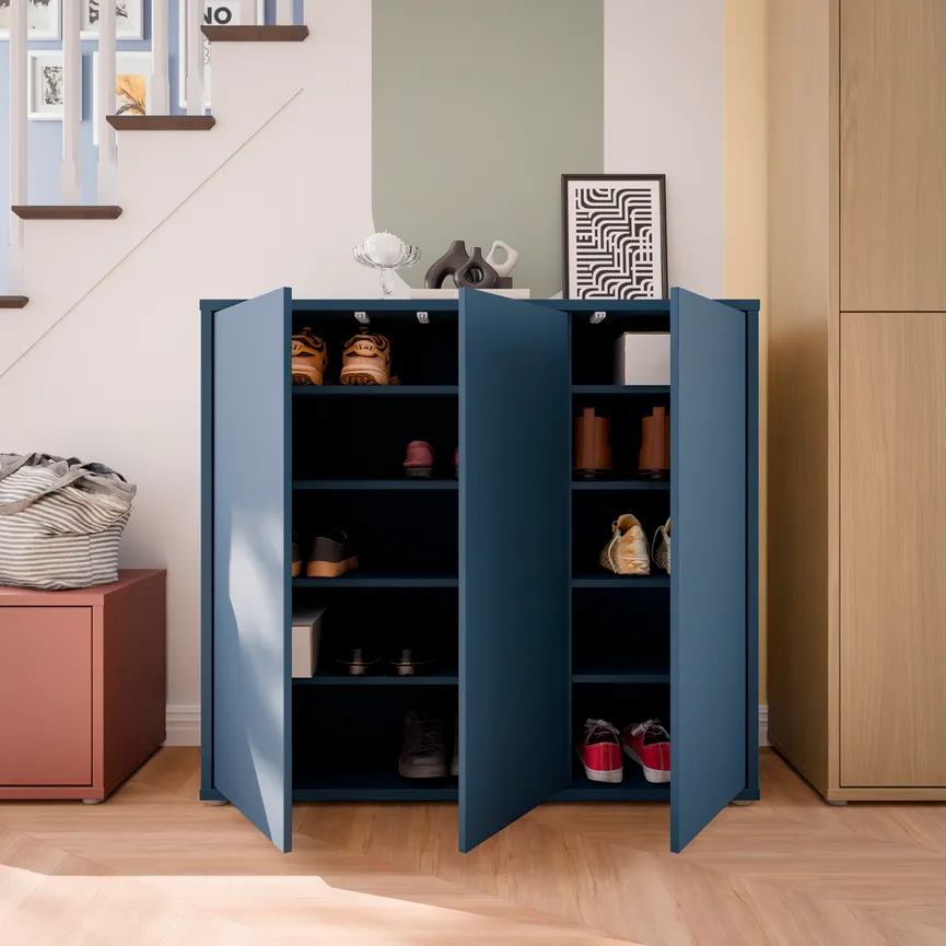 Schuhschrank 3T detail